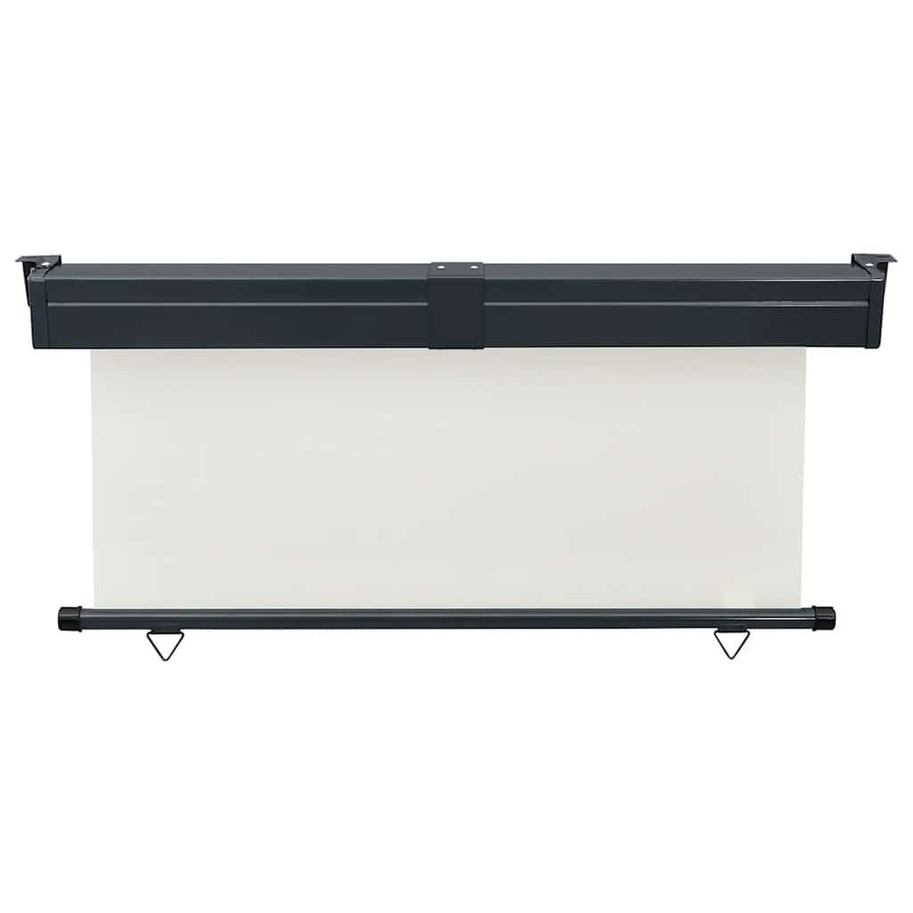 Copertină laterală de balcon, crem, 170x250 cm