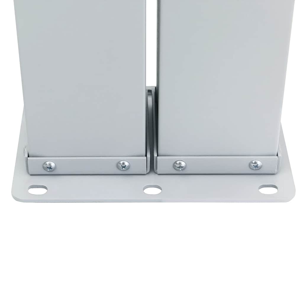 Copertină laterală retractabilă, maro, 120 x 600 cm