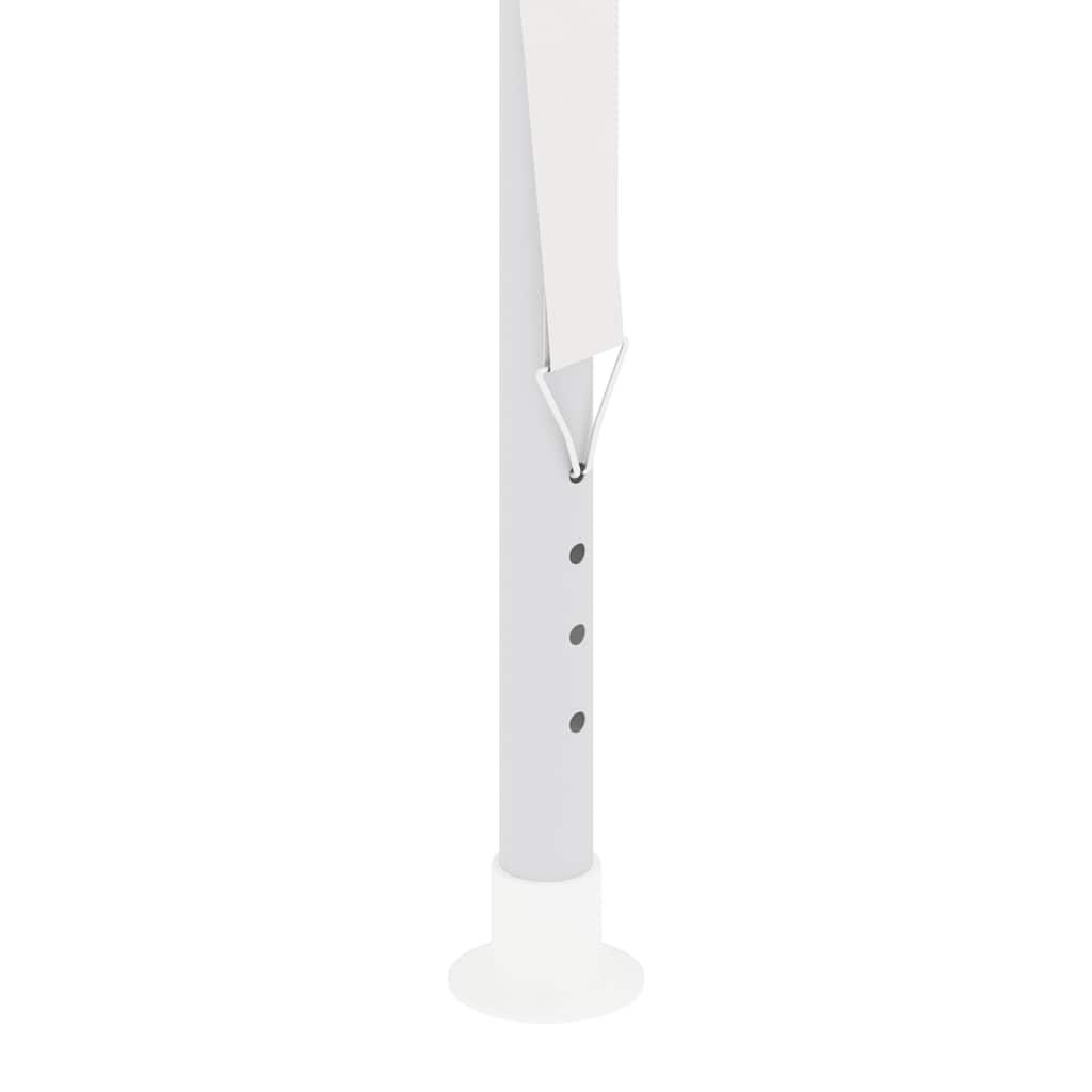 Cort de petrecere profesional cu pereți alb 4 x 6 m 90 g/m²