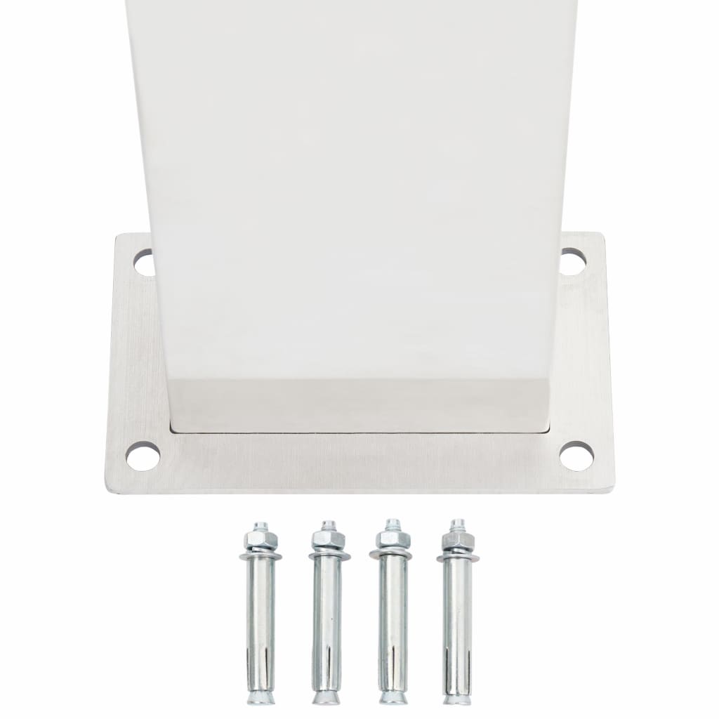 Robinet de duș pentru grădină, 110 cm, oțel inoxidabil