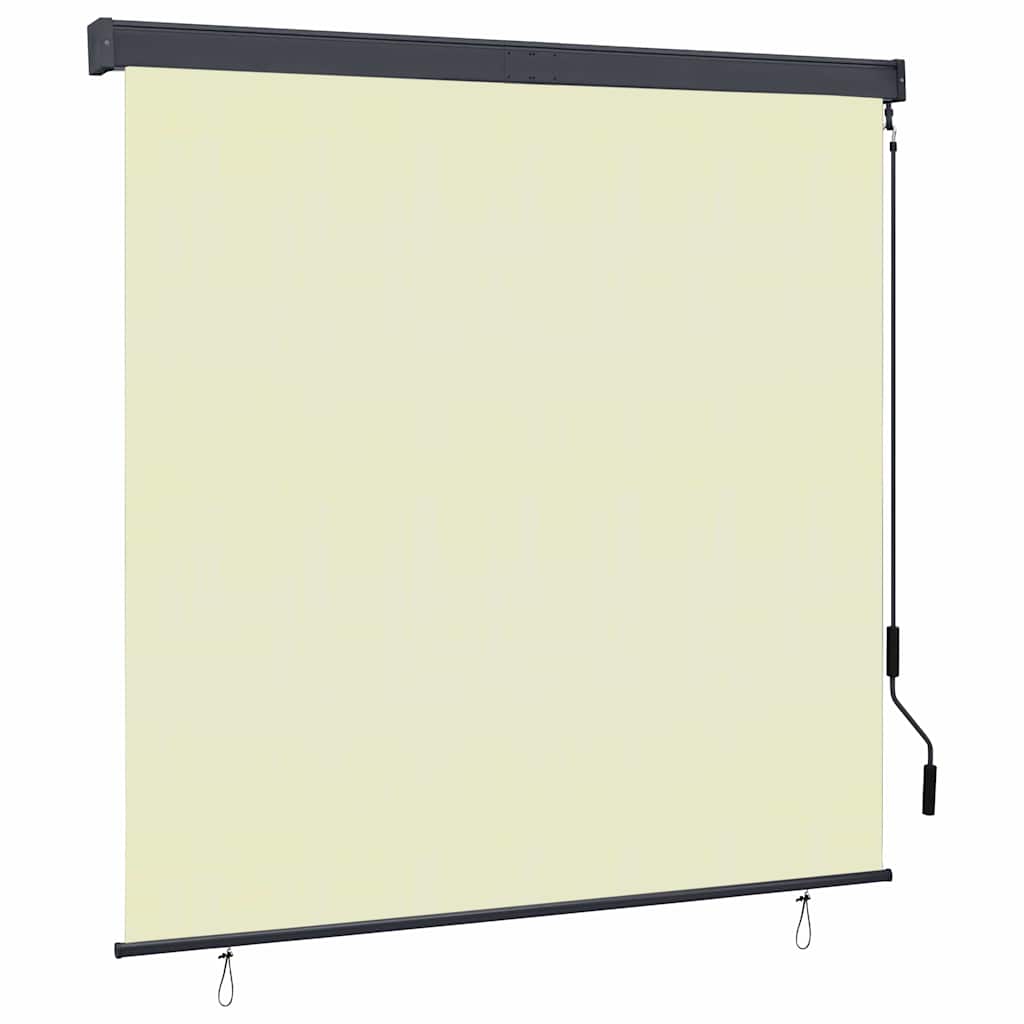 Jaluzea tip rulou de exterior, crem, 160 x 250 cm