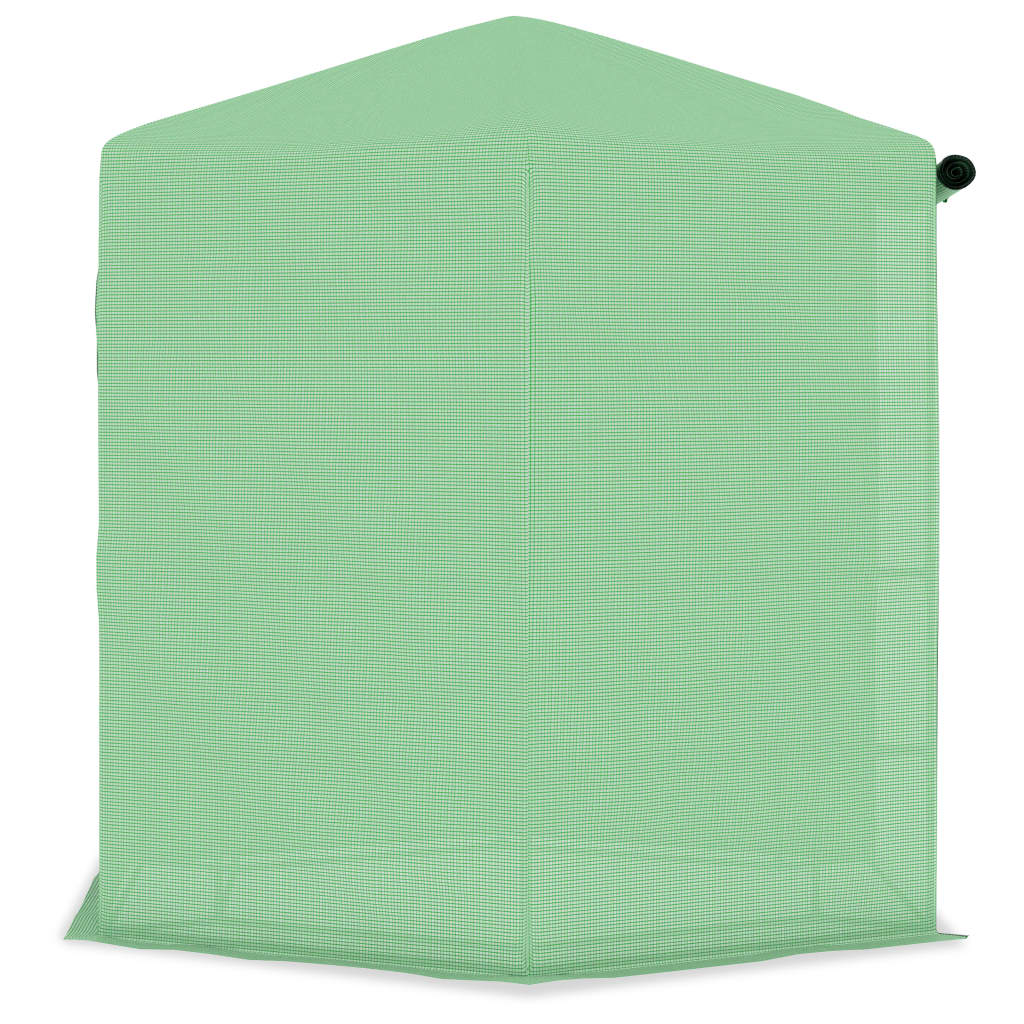 Seră cu rafturi, 227 x 223 cm, oțel