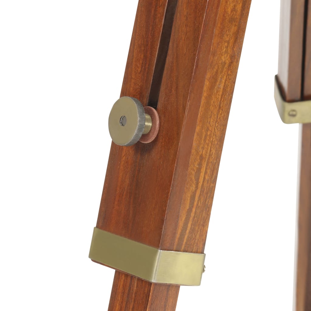 Lampă de podea trepied, 165 cm, lemn masiv de mango