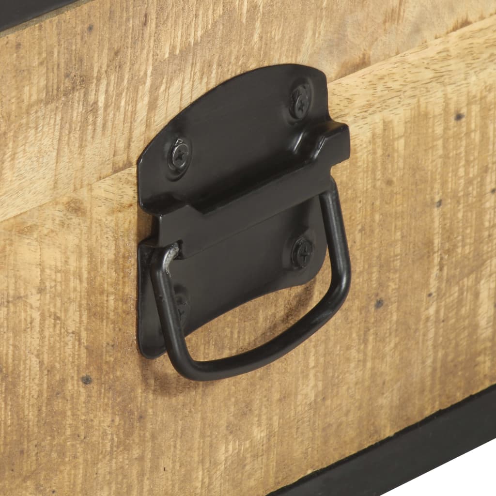 Măsuță de cafea, 70 x 50 x 33 cm, lemn masiv de mango