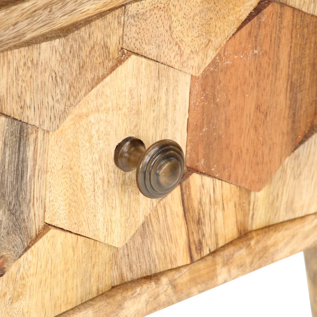 Comodă TV, 90 x 30 x 50 cm, lemn masiv de mango - Vendito