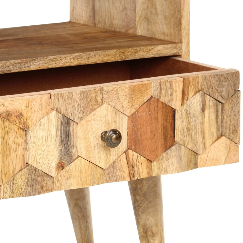 Comodă TV, 90 x 30 x 50 cm, lemn masiv de mango - Vendito