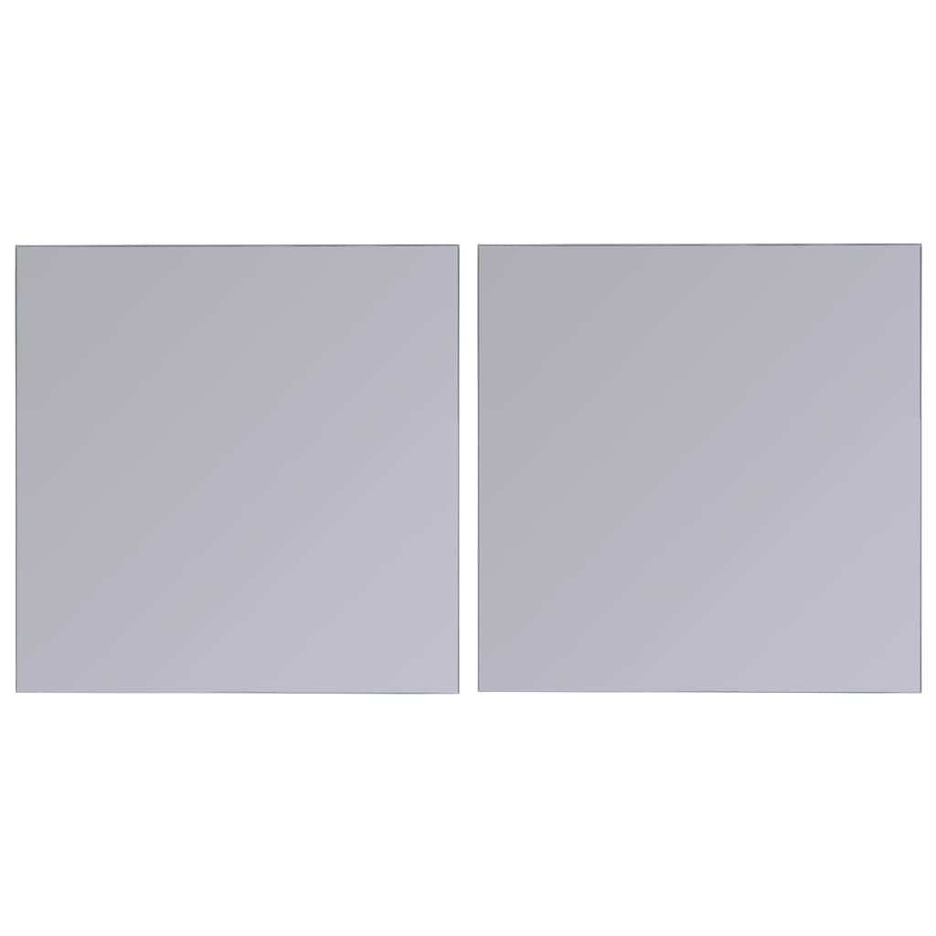 Plăci de oglindă fără ramă, 16 buc., 20,5 cm, sticlă