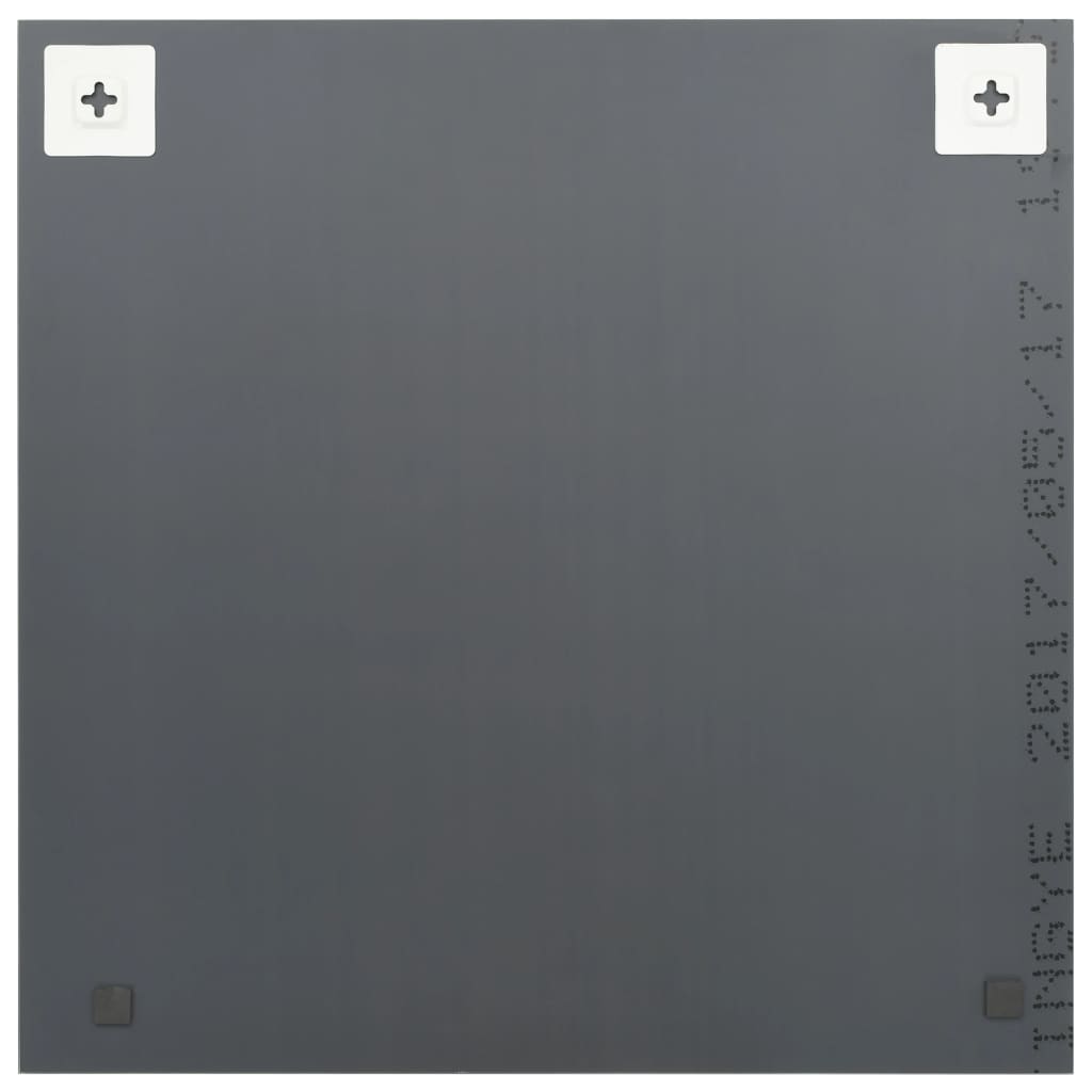 Oglinzi de perete, 2 buc., 50 x 50 cm, sticlă, pătrat