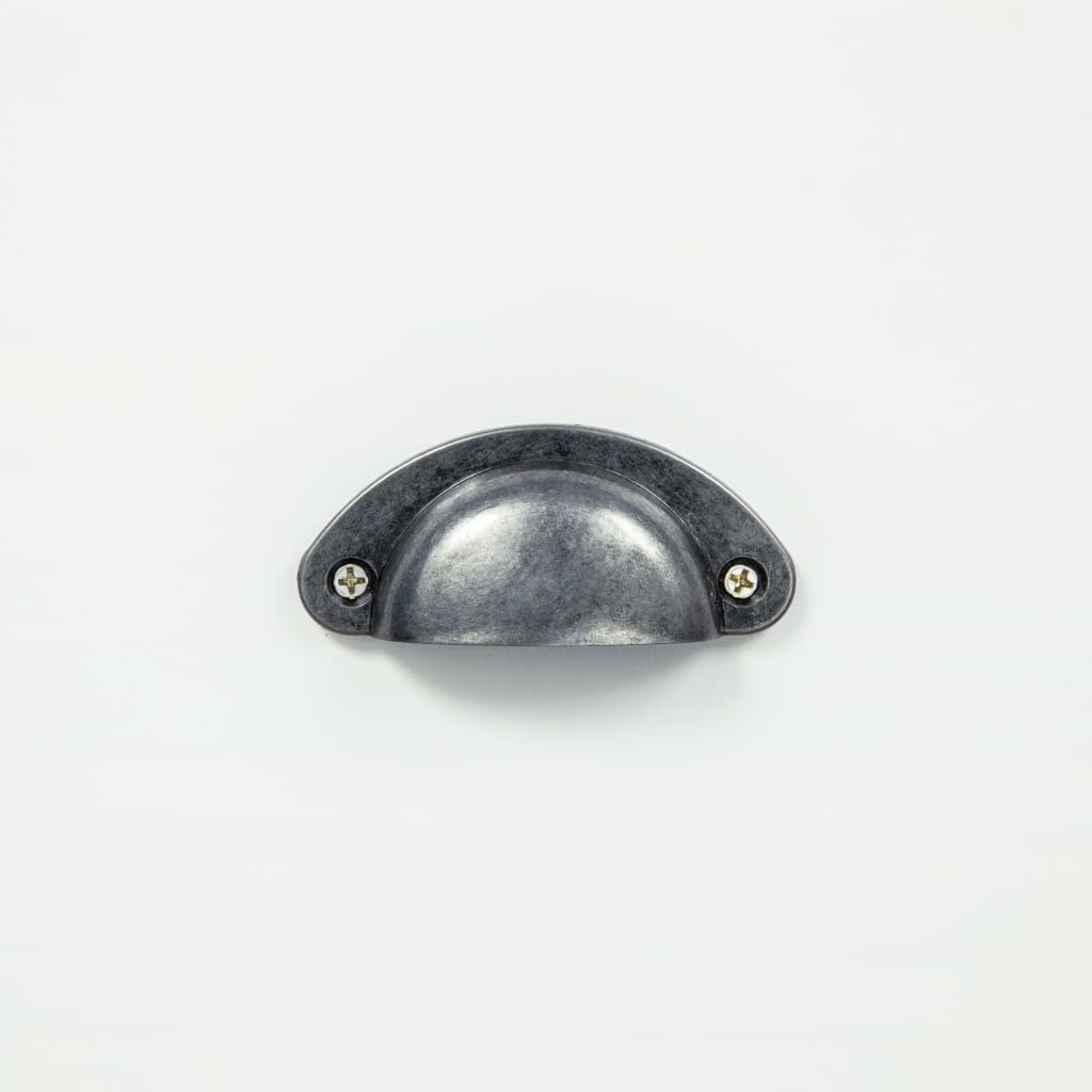 Servantă Hill, alb, 46x35x80 cm, lemn masiv de pin