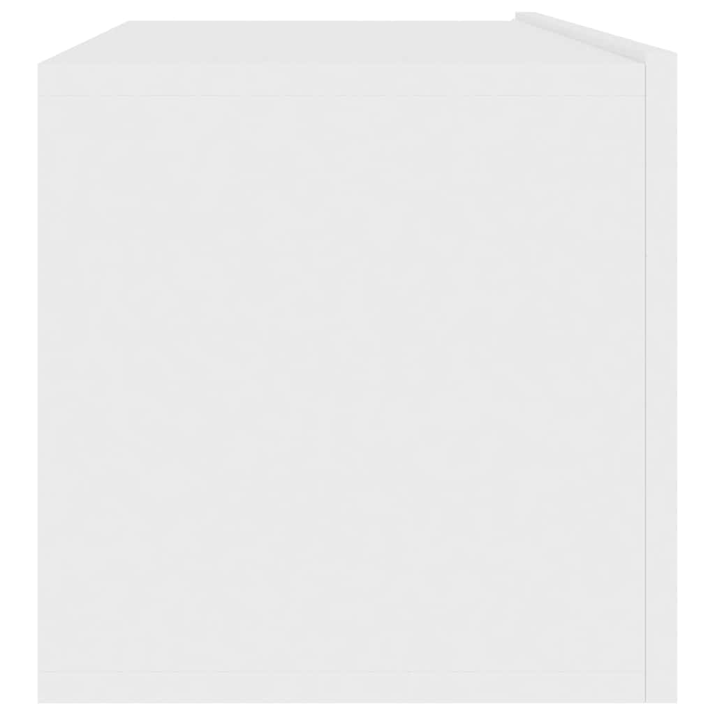 Comodă TV, alb, 100 x 30 x 30 cm, lemn prelucrat