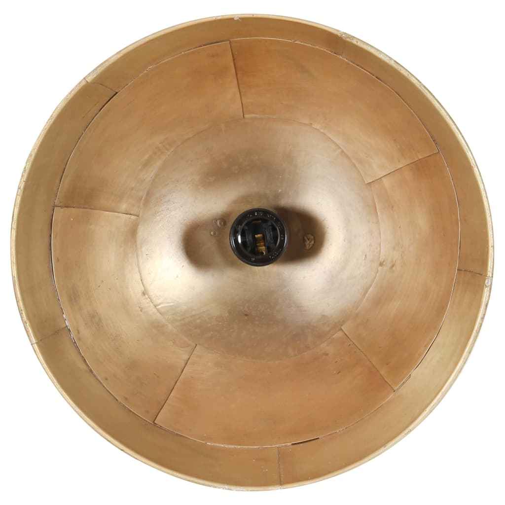 Lampă industrială vintage, 25 W, arămiu, rotund, 31 cm E27