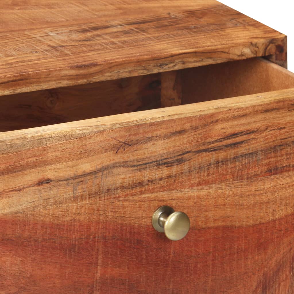 Masă consolă, 90 x 35 x 75 cm, lemn masiv de acacia