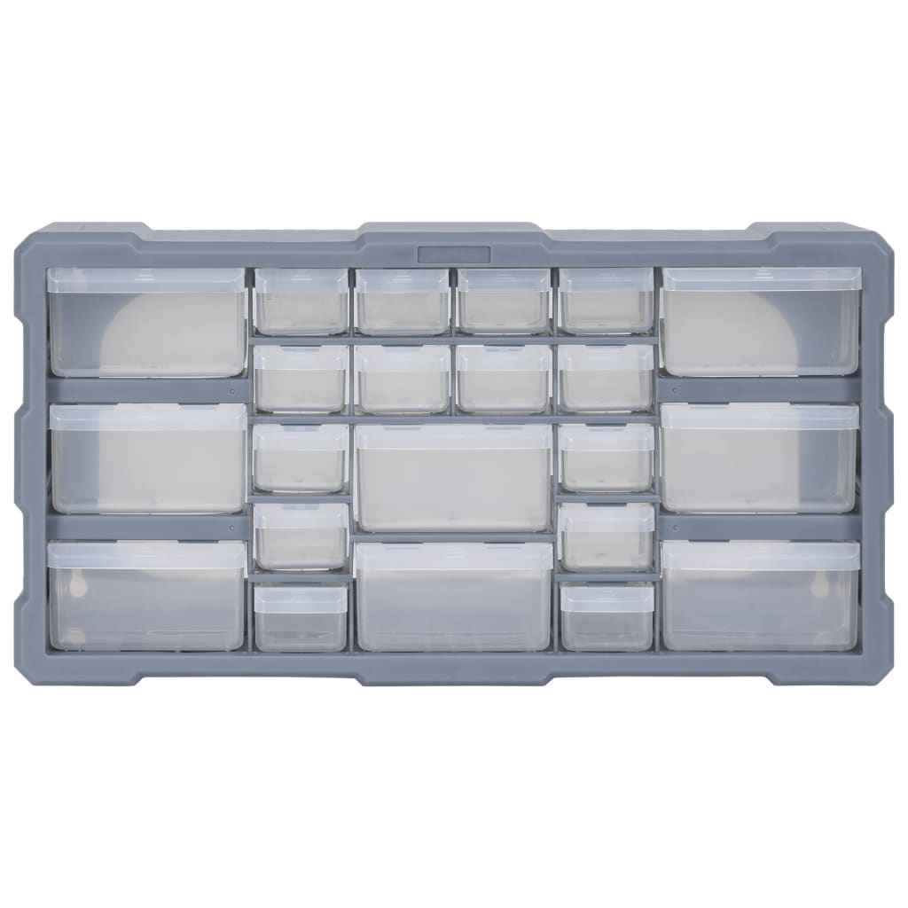 Organizator cu 22 de sertare, 49 x 16 x 25,5 cm