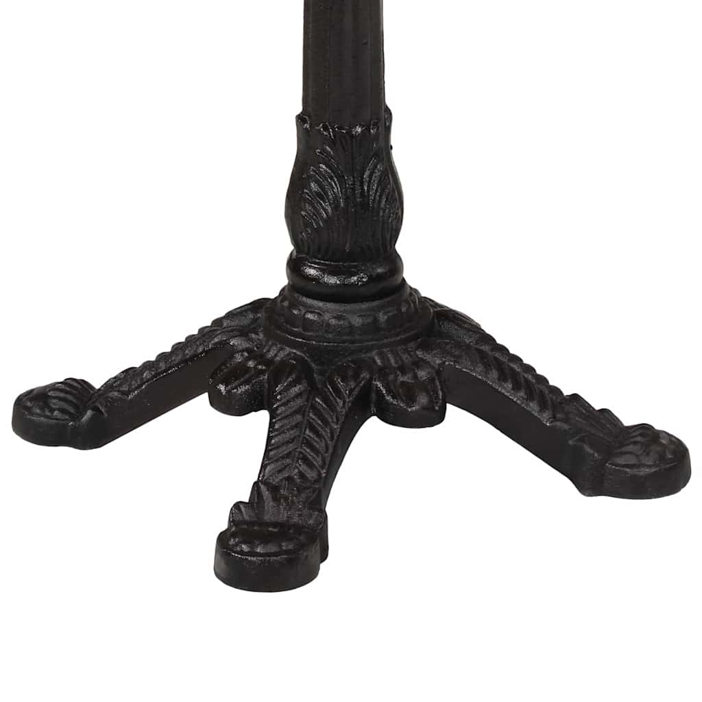 Masă de bistro, 60 x 60 x 76 cm, lemn masiv reciclat