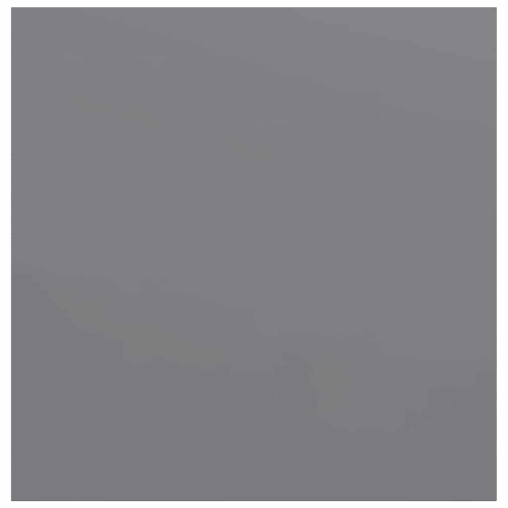 Rafturi de perete, 4 buc., gri, 23 x 23,5 x 3,8 cm, MDF