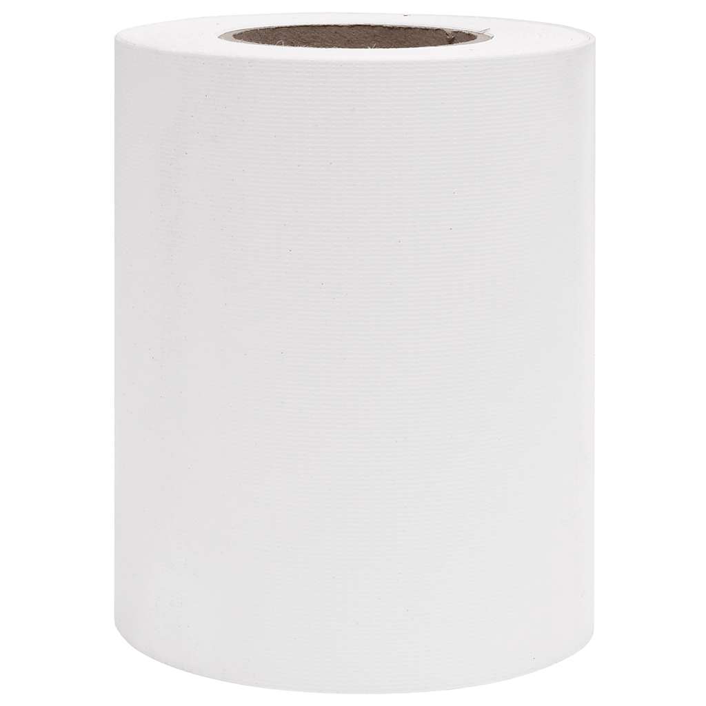 Panouri intimitate grădină, 4 buc., alb, 35x0,19 m, PVC