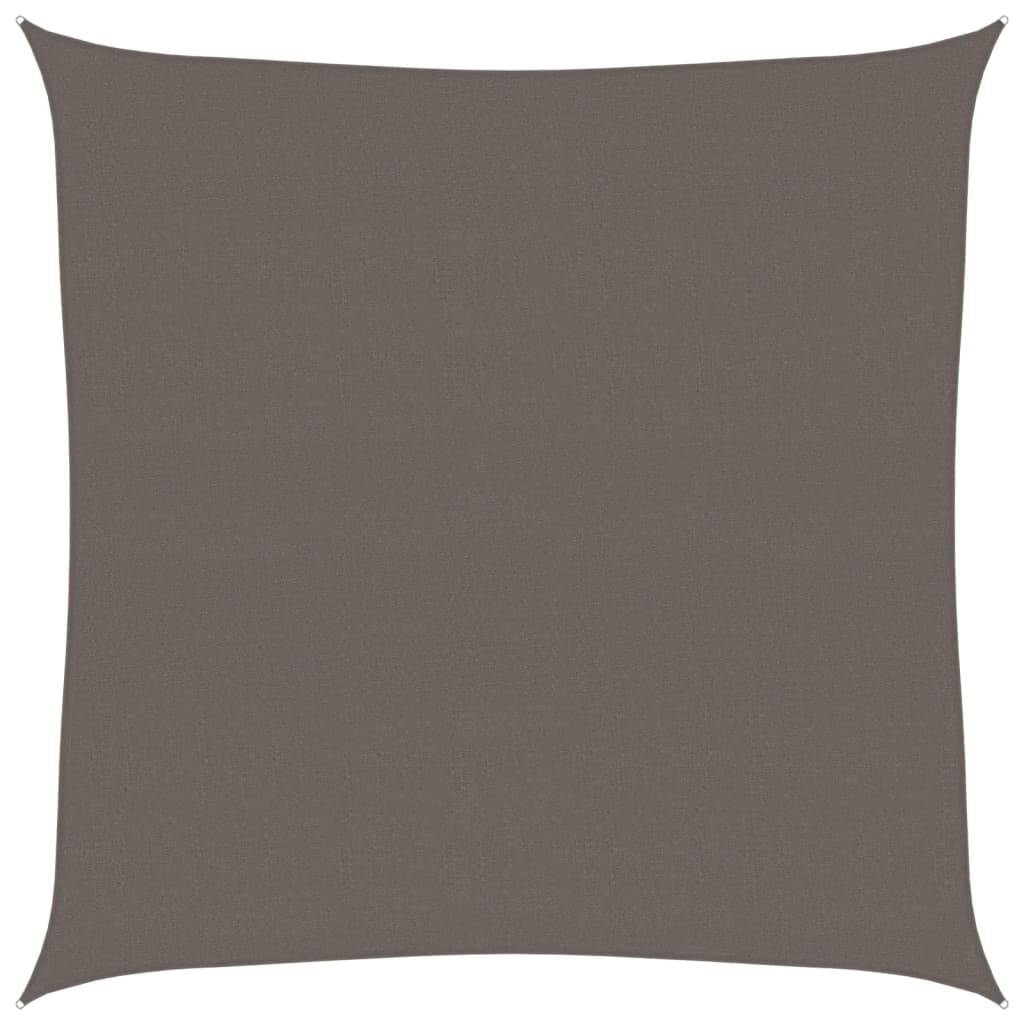 Pânză parasolar, antracit, 4,5 x 4,5 m, HDPE, 160 g/m²