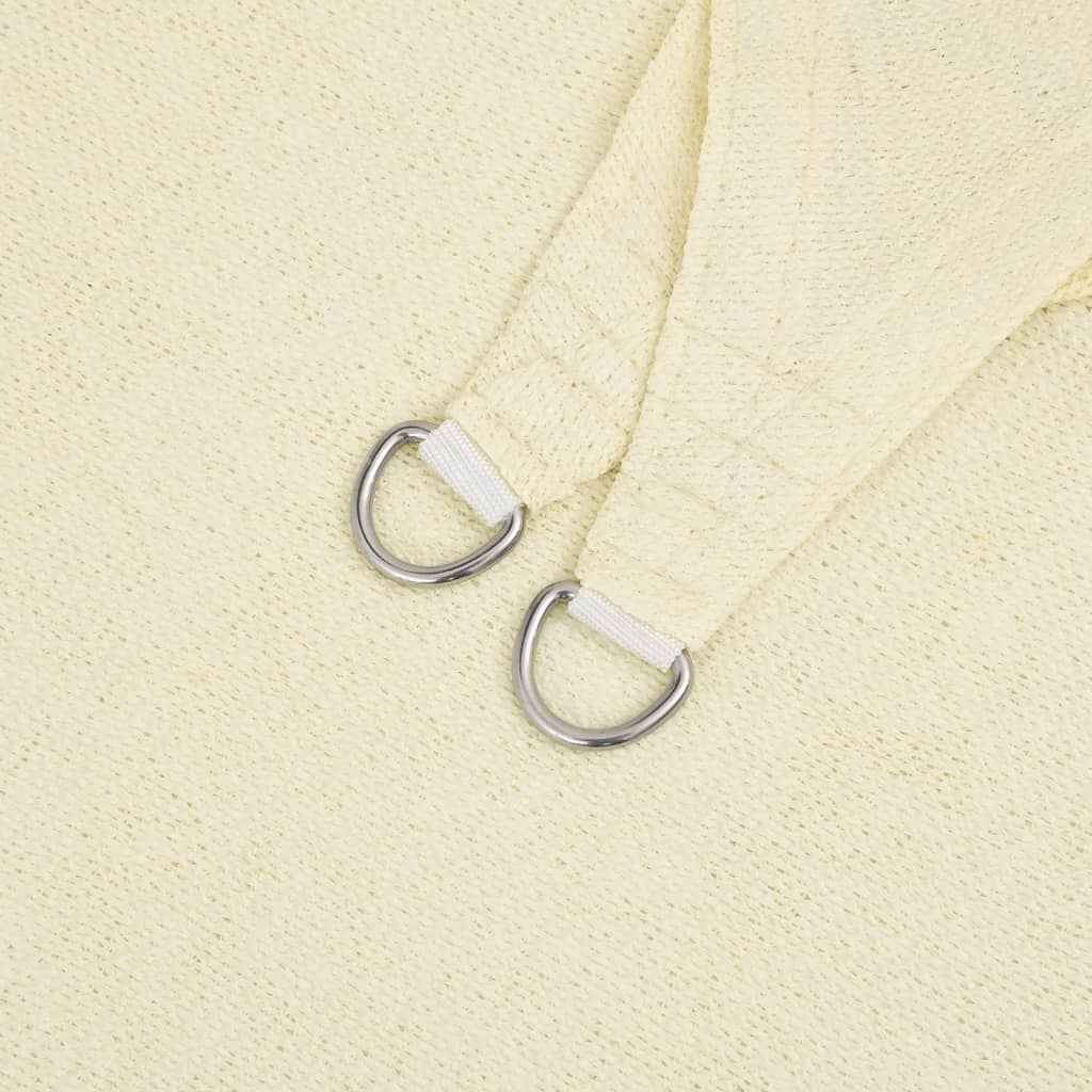 Pânză parasolar, crem, 5x6 m, HDPE, 160 g/m²