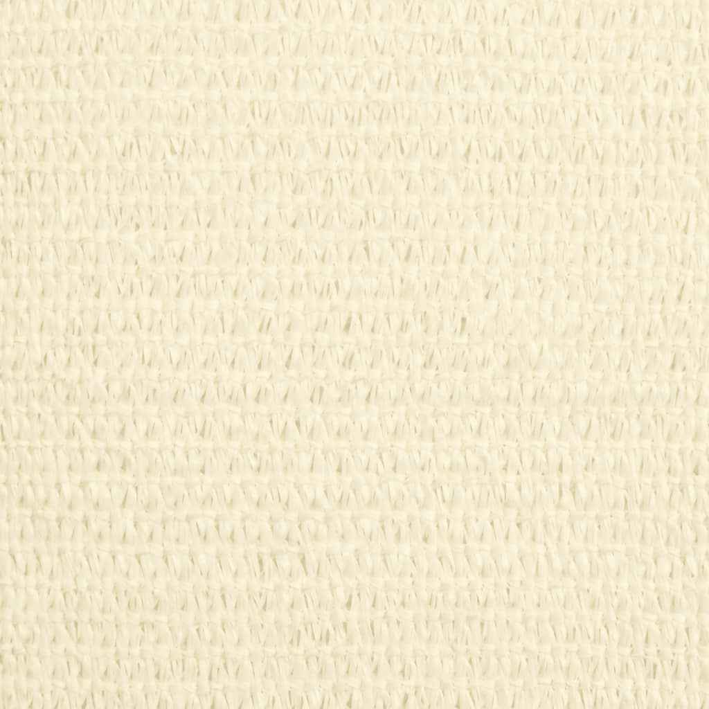 Pânză parasolar, crem, 5x6 m, HDPE, 160 g/m²