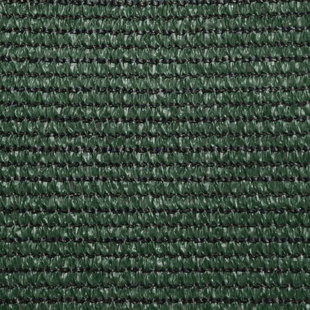 Pânză parasolar, verde închis, 5x5x6 m, 160 g/m², HDPE