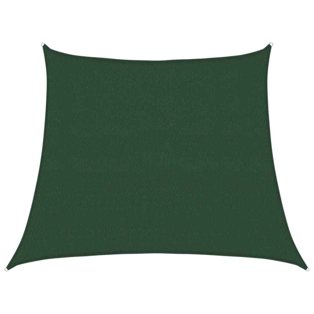 Pânză parasolar, verde închis, 3/4x3 m, HDPE, 160 g/m²