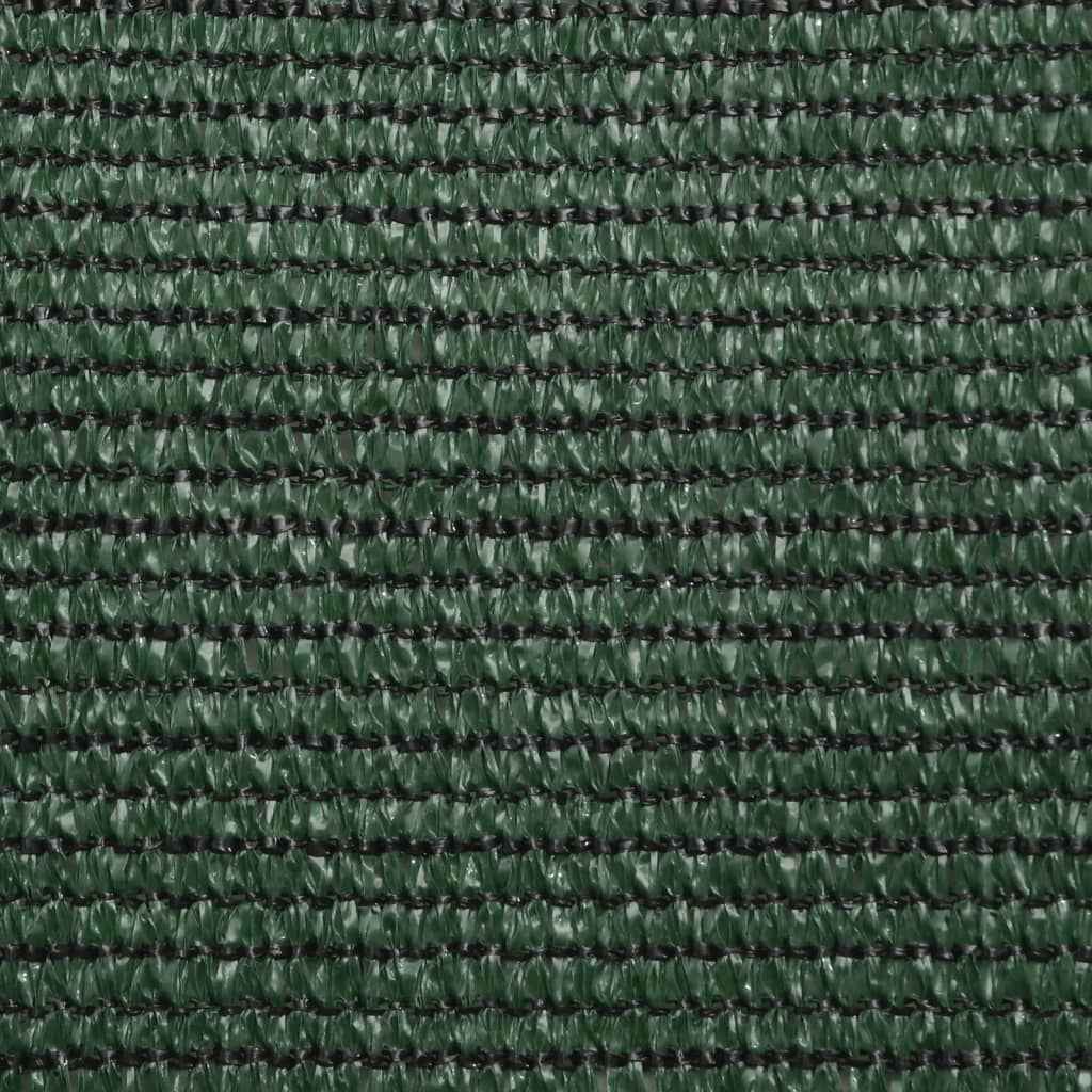 Pânză parasolar, verde închis, 4/5x4 m, HDPE, 160 g/m²