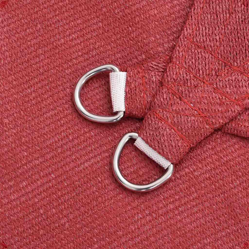 Pânză parasolar, roșu, 2x4 m, HDPE, 160 g/m²