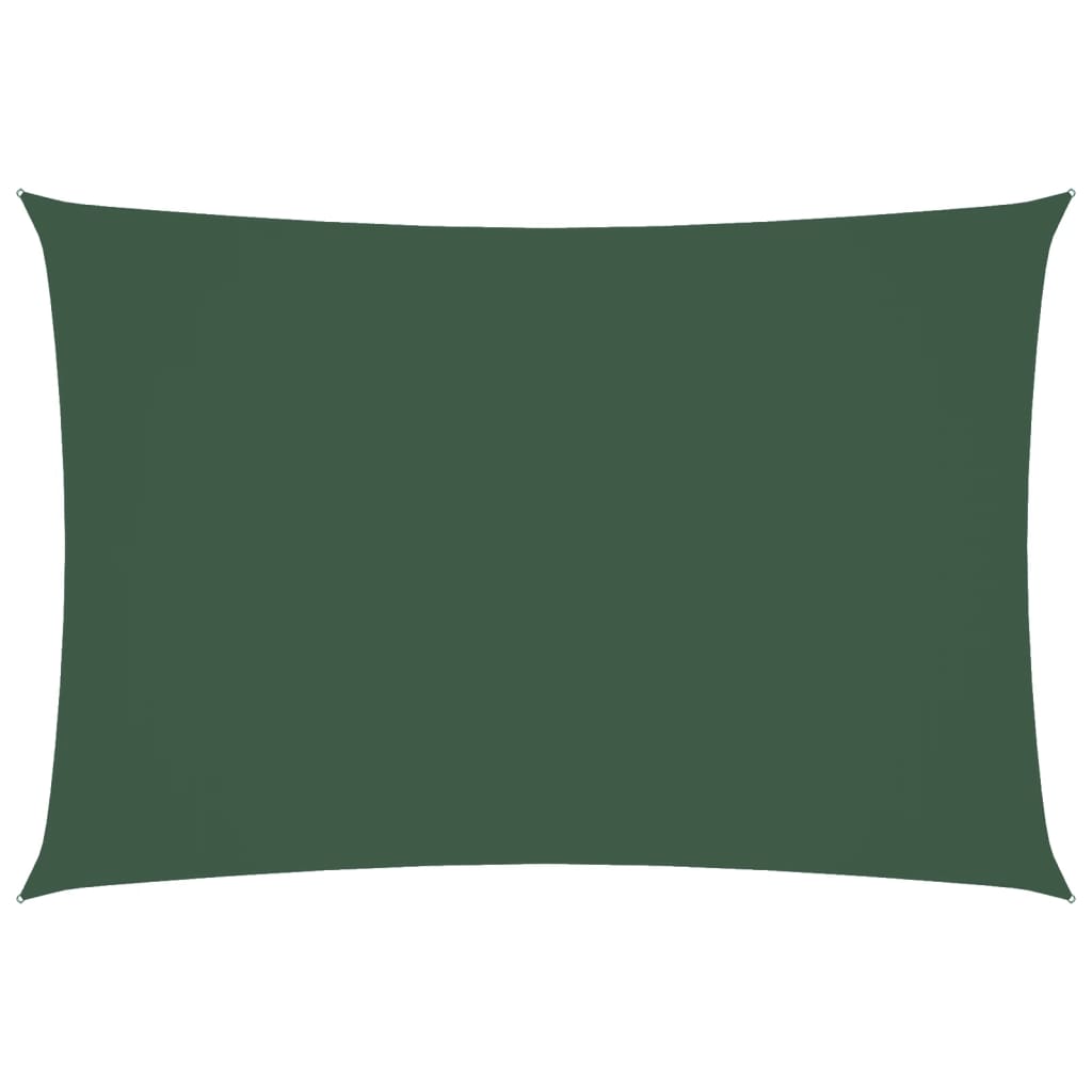 Parasolar, verde închis, 3x5 m, țesătură oxford, dreptunghiular