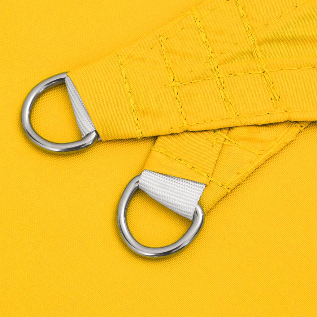 Parasolar, galben, 4,5x4,5 m, țesătură oxford, pătrat