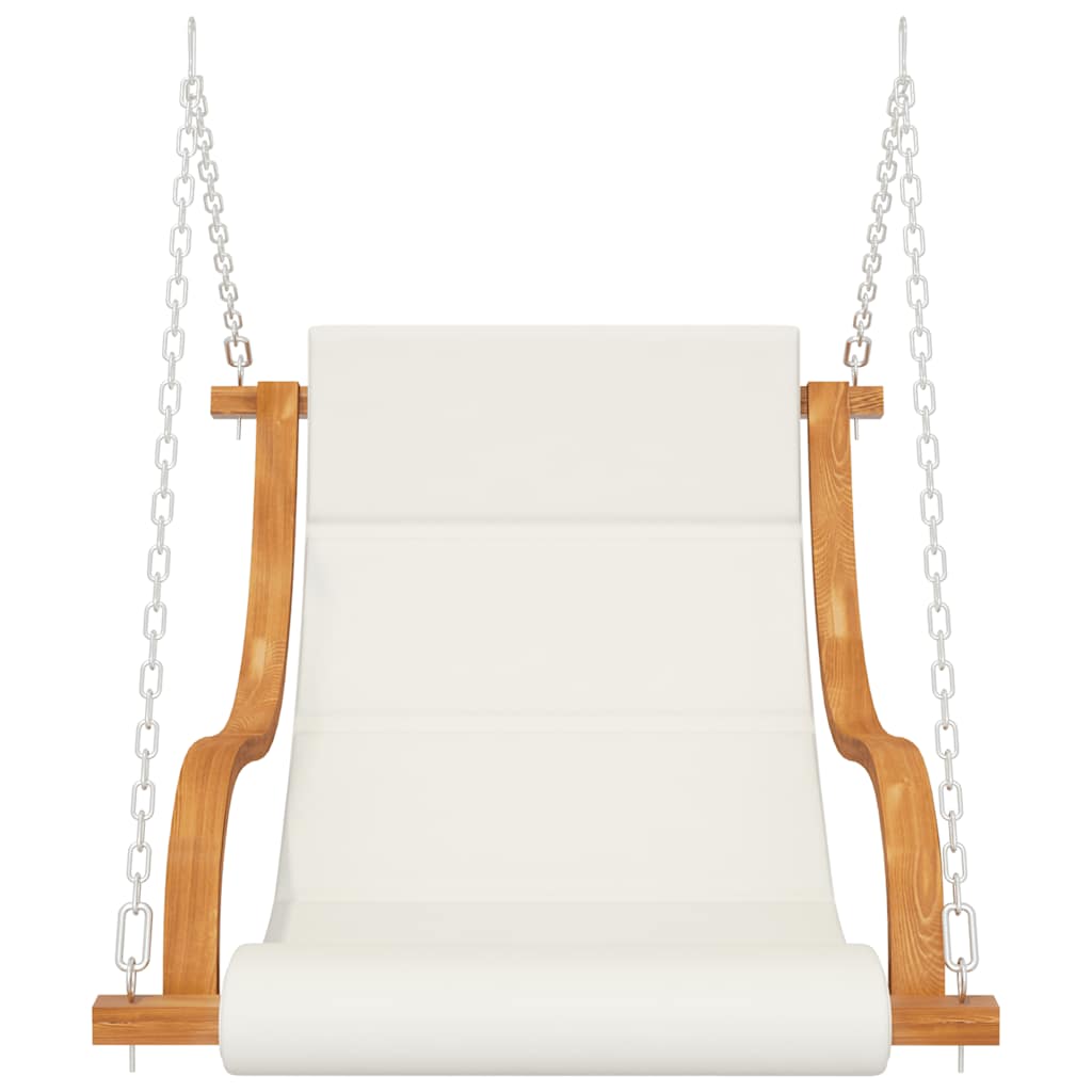 Scaun balansoar fără cadru leagăn cu pernă, lemn curbat