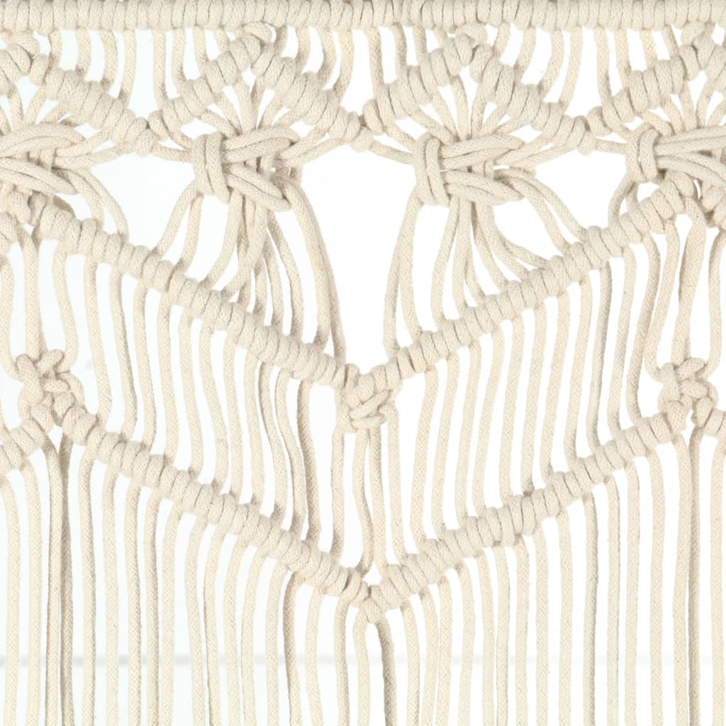 Perdea macrame, 140 x 240 cm, bumbac