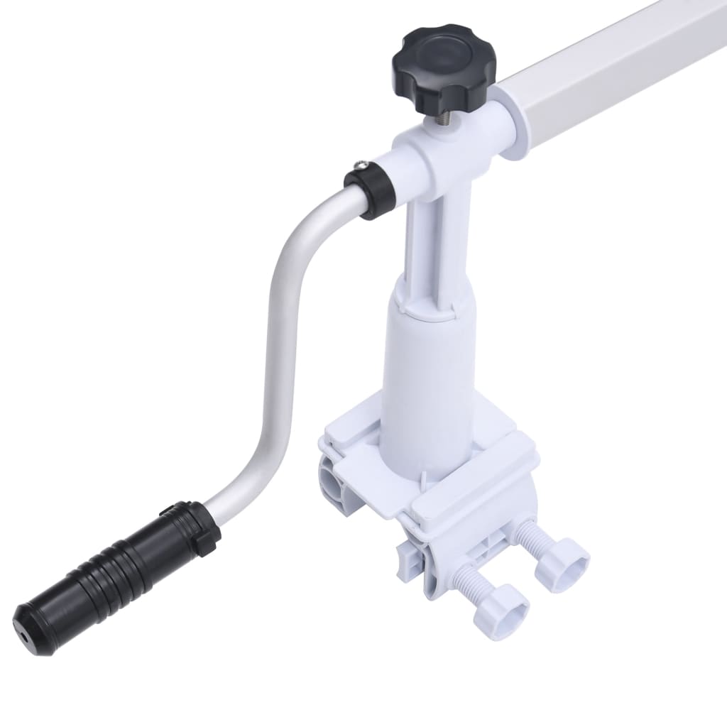 Derulator de prelată de piscină cu bază din plastic