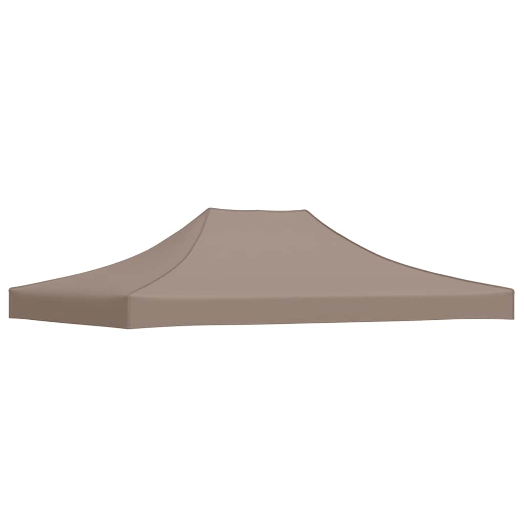 Acoperiș pentru cort de petrecere, gri taupe, 4 x 3 m, 270 g/m²