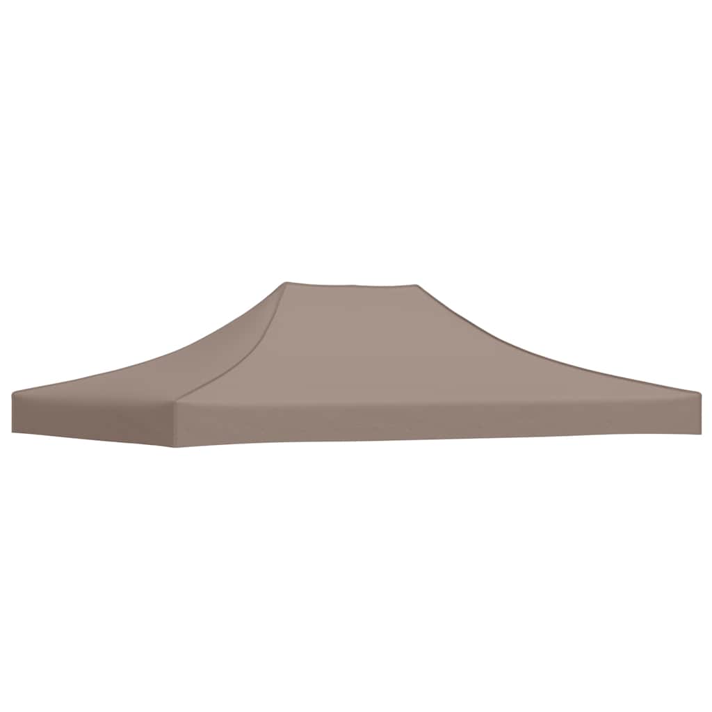 Acoperiș pentru cort de petrecere, gri taupe, 4 x 3 m, 270 g/m²