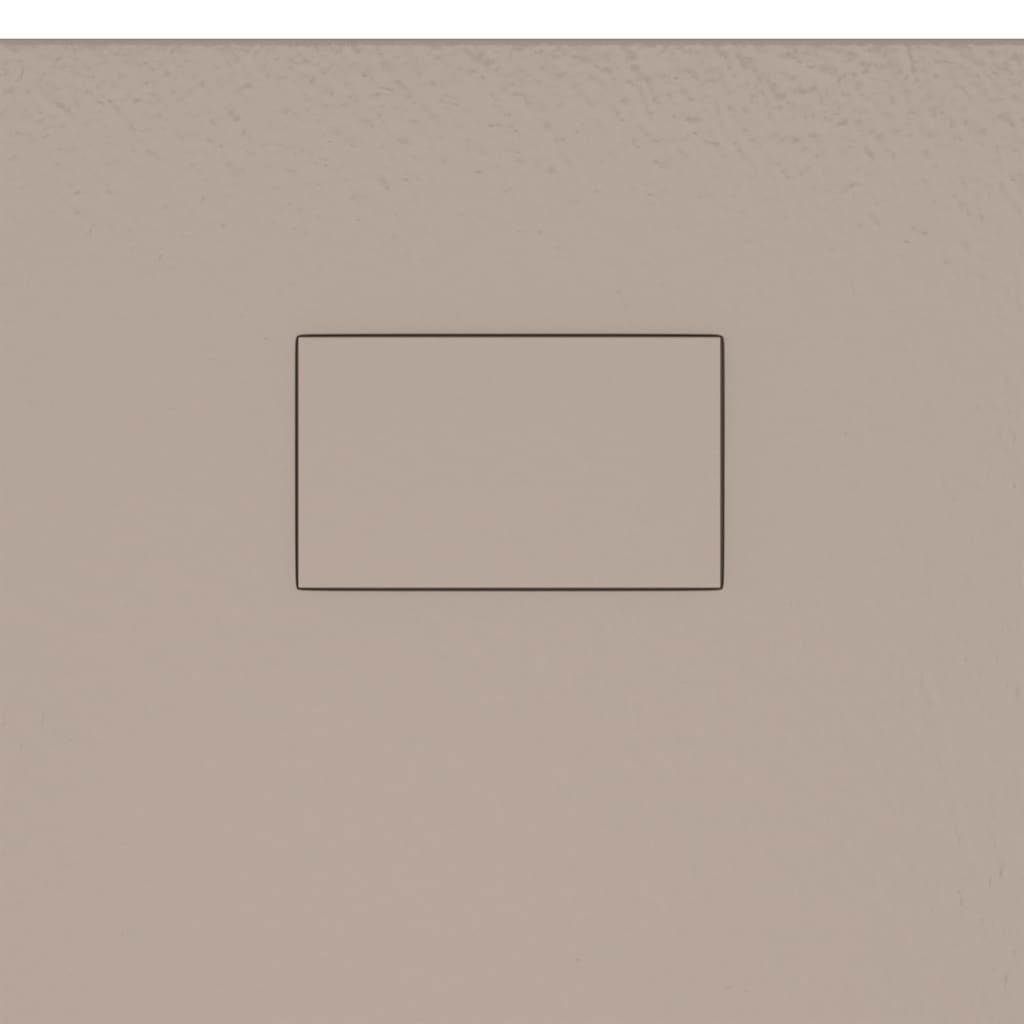 Cădiță de duș, maro, 80x80 cm, SMC