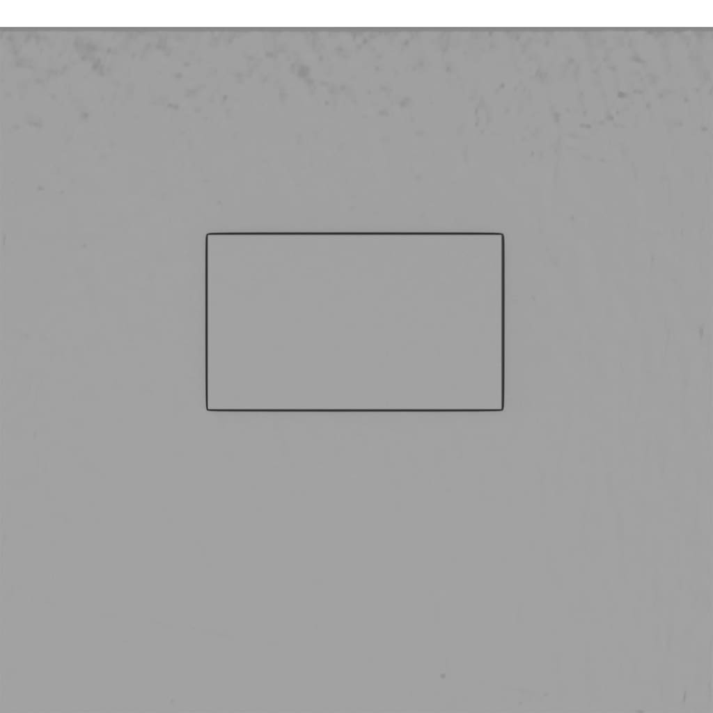 Cădiță de duș, gri, 80x80 cm, SMC