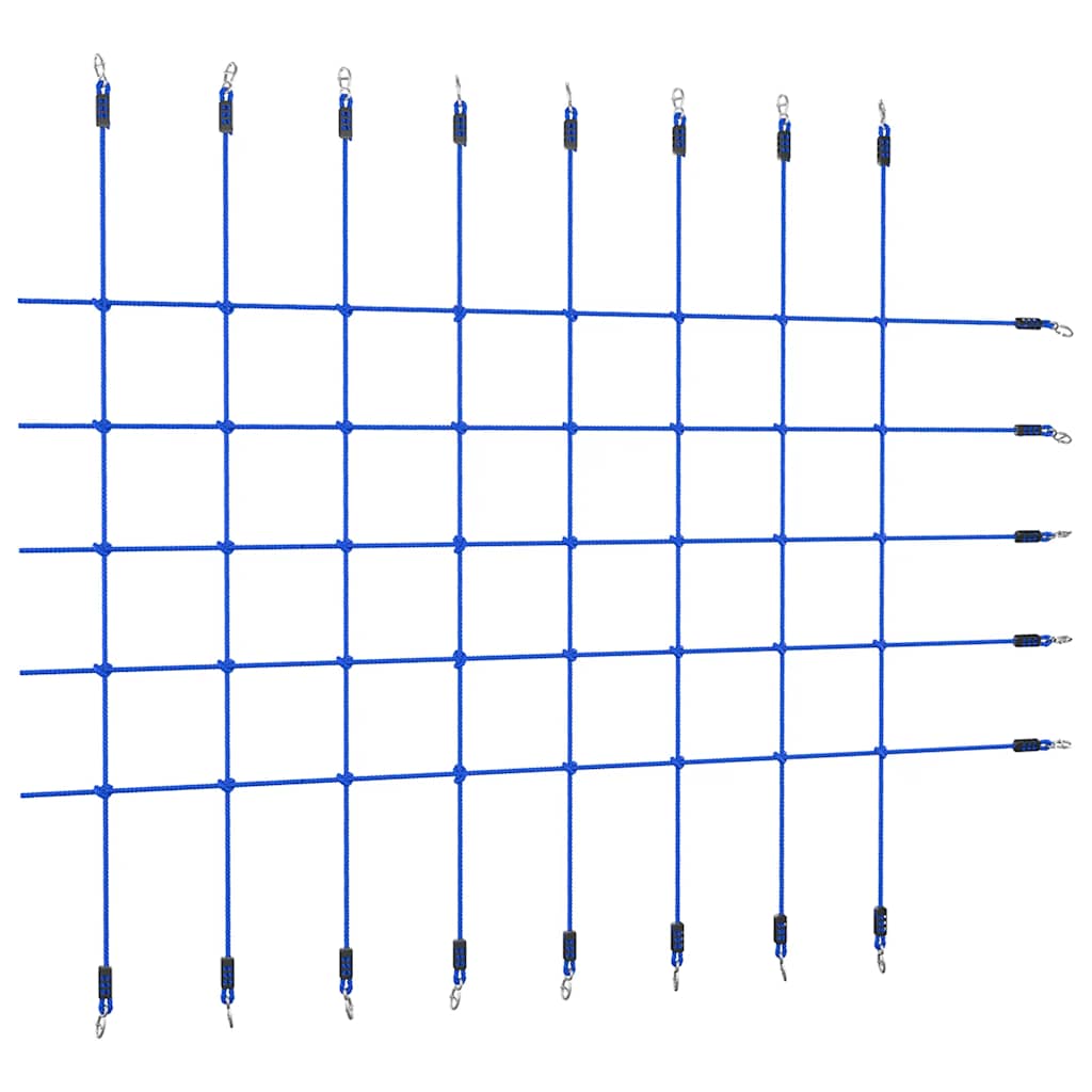 Plasă de cățărat, albastru, 200x150 cm
