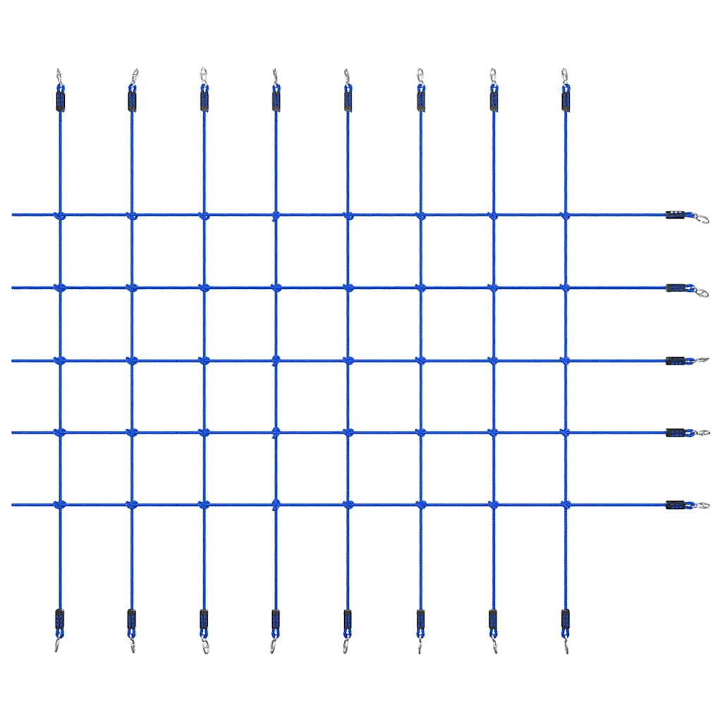 Plasă de cățărat, albastru, 200x150 cm
