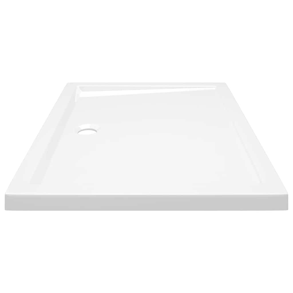 Cădiță de duș dreptunghiulară din ABS, 80x100 cm