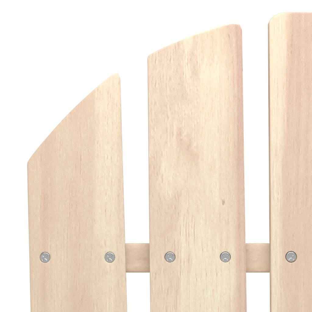 Scaune de grădină Adirondack cu masă de ceai, lemn masiv brad