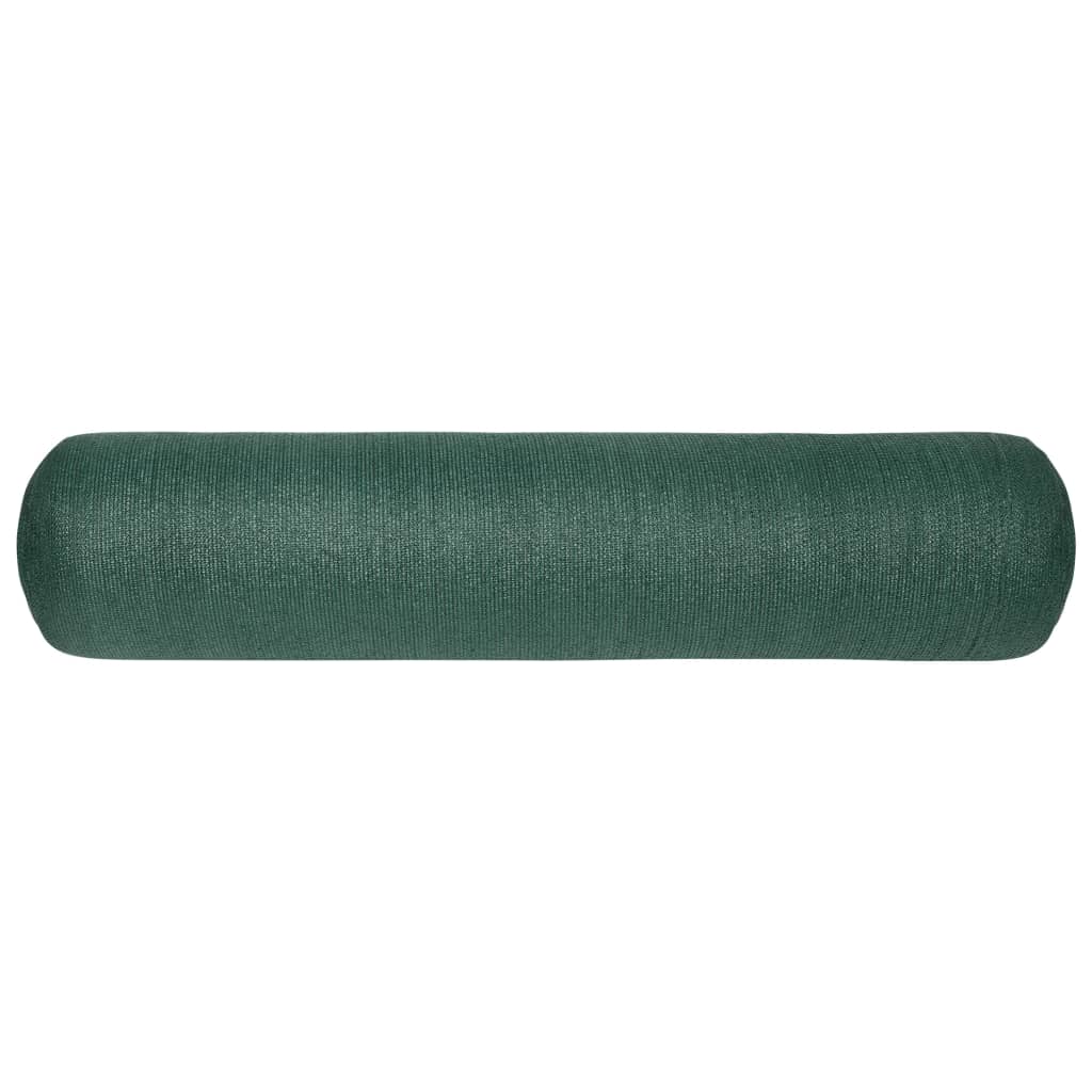 Plasă pentru intimitate, verde, 2x10 m, HDPE, 195 g/m²