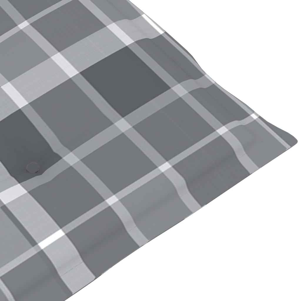 Scaune grădină pliabile, cu perne, 6 buc., lemn masiv de acacia