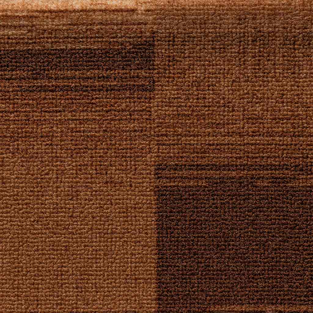 Covorașe pentru scări autoadezive, 5 buc., maro, 65x21x4 cm