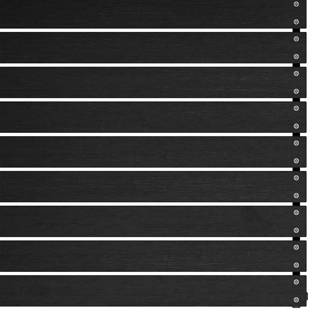 Canapea de mijloc grădină, cu perne antracit, lemn masiv pin