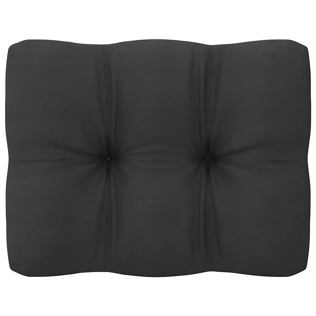 Canapele de mijloc grădină perne antracit 2 buc. lemn de pin