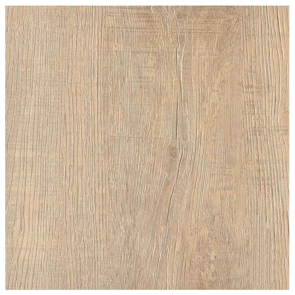 Plăci de pardoseală autoadezive, 20 buc., maro, PVC, 1,86 m²