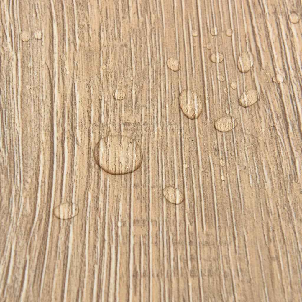 Plăci de pardoseală autoadezive, 20 buc., maro, PVC, 1,86 m²