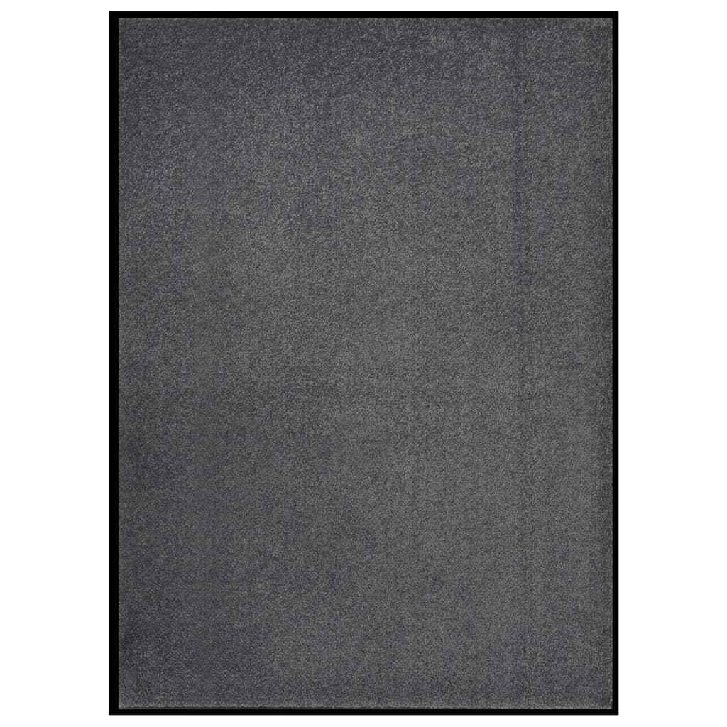 Covoraș de ușă, antracit, 60x80 cm