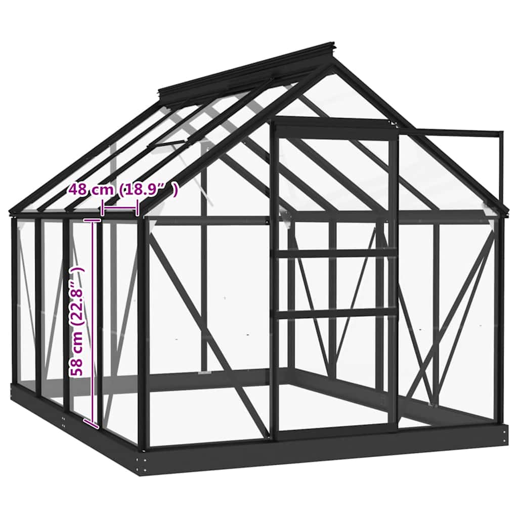 Sticlă de schimb pentru seră, 16 buc., sticlă securizată
