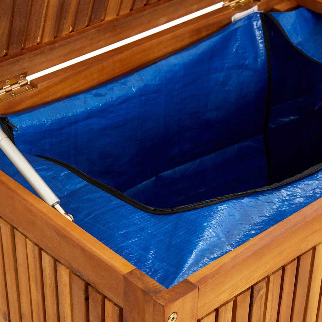 Ladă de depozitare grădină, 150x50x58 cm, lemn masiv de acacia